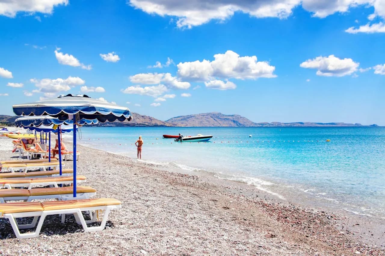 De Mooiste Stranden bij Pefkos en Lindos, Rhodos